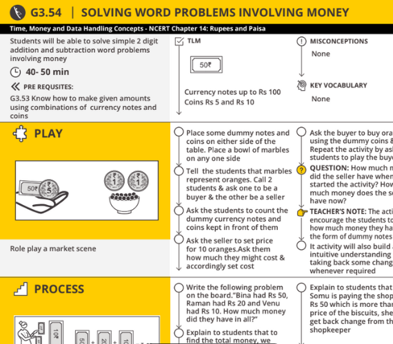 Simple Addition and Subtraction word problem (2 digit)